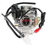 PD24J Carburetor 24mm Carb kit for GY6 125CC 150CC 4-Stroke Engines Electric Choke Motorcycle Scooter Mopeds 157QMJ 157QMI 152QMJ 152QMI Yerf-Dog GX150 ATV Go Karts Roketa Sunl Taotao Coolster