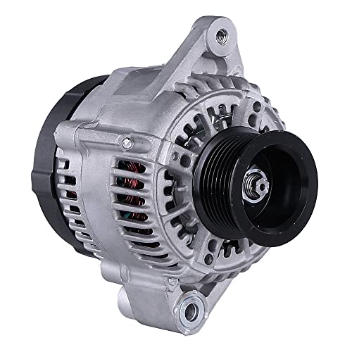 RAREELECTRICAL New 12 Volt 110 Amp Alternator Compatible With Toyota Forklift 1Kd Diesel Engine By Part Number Number 1042109970 1042109971 27060Um010 104210-9970 104210-9971 27060-Um010