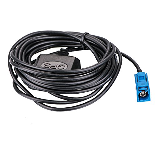 YONGJIANGXIA GPS Antenna for Ford SYNC Navigation Chevrolet Cadillac Hummer GM GMC GPS Navigation Map Antenna Fakra Female 3M Long
