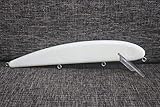 Shelt's 5 Pcs Unpainted Fishing Super Jake Pike Musky Hard Lures Body