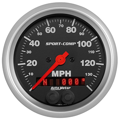 AUTO METER 3982 Sport-Comp GPS Speedometer, 3.375 in.