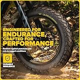 ULTRAVERSE 26x4 E-Bike Fat Tire - Robust, High-Performance 26inch Fat Tyre for MTB and Ebikes, Durable All-Terrain Directional Tread, Superior Density for Street & Trail Adventures-2 Unit