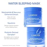 LANEIGE Water Sleeping Mask: Korean Overnight Mask, Squalane, Probiotic-Derived Complex, Hydrate, Barrier-Boosting, Visibly Smooth and Brighten