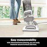 Shark Upright Vacuum, Navigator Lift-Away with Swivel Steering, HEPA Filter, XL Dust Cup, Pet Power, Dusting Brush, and Crevice Tool, Perfect for Pet Hair, White/Silver, NV356E