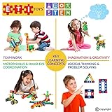 ETI Toys STEM Learning Original Educational Construction Engineering Building Blocks Set for 3, 4 and 5+ Year Old Boys & Girls | Creative Fun Building Toys for Kids Kit, STEM Toys Gift (172 PCS)