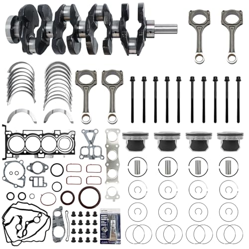 G4KJ 2.4L Engine Overhaul Rebuild Kit Replacement for Kia Optima Sportage Sorento 2011-2020 For Hyundai Sonata Tucson Santa Fe 2011-2019 23111-2G230 23111-2G200 72RZ6-2GF00 23510-2G500