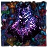 Laptop Skin Noctilucent Marvel Avengers Stickers Superhero-100Pcs Comic Dark Waterproof Graffiti Stickers Water Bottle Vinyl Sticker Decals to Teens Boys Girls Adults (Laptop Skin)