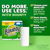 Bounty Quick-Size Paper Towels, White, 12 Family Triple Rolls = 36 Regular Rolls