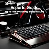 DRY STUDIO Black Diamond 75 v2 RGB Wireless Mechanical Gaming Keyboard, 2.4G 2ms Latency, Tri-Mode Connection, Leaf Spring Mount, Custom Internals, Hotswapable Switch