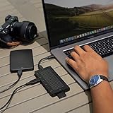 Twelve South StayGo | USB-C Hub for Type C MacBooks, Laptops and iPad Pro with Included 1 Meter Desktop Cable + stowable Travel Cable for Home, Office & Travel