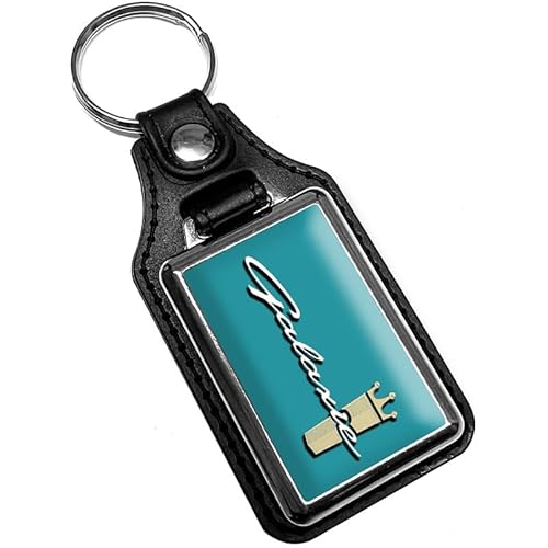 Brotherhood 1964 Compatible with Galaxie Gold Silver Pagoda Green Emblem Design Keychain Key Holder Key Ring For Men Heavy Duty Car Keyring For Men and Women