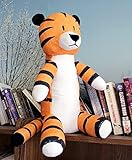 Attatoy Regit The Plush Tiger Toy, 17-Inch Tall Striped Sitting Tiger Stuffed Animal