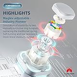 BroMoCube 2022 New QY X Man Tornado V3M Magnetic Speed Cube QY Toys Tornado V2M Upgraded Verson Flaship 3x3x3 Fast Magnetic Core MagLev Speed Cube(Pioneer MagLex Version)