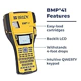 Brady BMP41 Color Printer Electrical Starter Kit (BMP41-KIT-EL), Yellow/Black