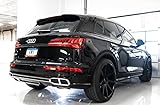 AWE Tuning Audi B9 SQ5 Non-Resonated Touring Edition Cat-Back Exhaust - No Tips (Turn Downs) - 3020-31022