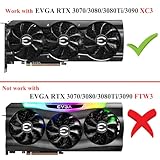 PLA09215S12H Graphics Card Fan for EVGA RTX 3070 3080 Ti 3090 XC3 Black Gaming Cooling Fan (Fan-Full Set)