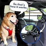 Zookeeper Vehicle Pet Barrier: Adjustable Universal for Cars, Trucks, SUVs - Moves with Your Vehicle Seats. Tilt. Slide. Recline. Easy Install Dog Car Gate - Strong Metal Tubing Gate Divider