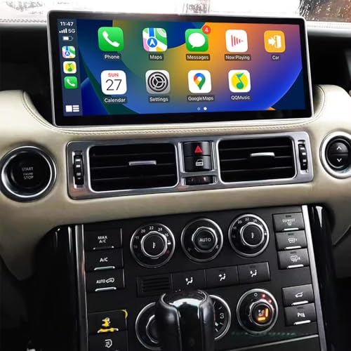 12.3 Inch Android 13 Car Radio Upgrade for Land Rover Range Rover Vogue V8 L322 2005-2012 Multimedia Player GPS Wireless Carplay OEM 4 * 4 Funtion Touch Screen Stereo Replacement