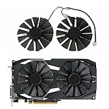 FDC10M12S9-C 95mm 12V 0.25A 4 Pin Graphics Card Cooling Fan Replacement for ASUS Dual RX 580 ROG Strix RX 470 570 ROG Strix GTX 1050 1050Ti Gaming Video Card Cooler Fans