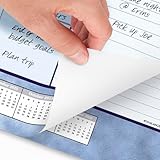 2025 AT-A-GLANCE® Monthly Desk Pad, 21-3/4" x 17", Slate Blue, January 2025 To December 2025, 89701