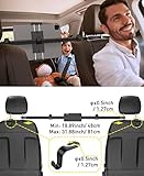 Car Tablet Holder Mount for iPad: Headrest Tablet Stand for Car Back Seat Compatible with iPad Pro Air Mini | Galaxy Tab | Kindle Fire HD | Switch OLED or Other 4.7-13" Devices