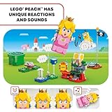 LEGO Super Mario Adventures with Interactive Peach Princess Toy, Super Mario Playset for Kids, Yellow Toad Figure, Nintendo Toy Gift for Girls, Boys and Any Gamers Ages 6 and Up, 71441