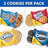 OREO Original, OREO Golden, CHIPS AHOY! & Nutter Butter Cookie Snacks Variety Pack, 56 Snack Packs (2 Cookies Per Pack)