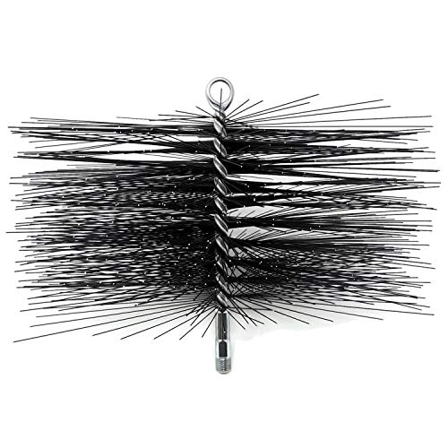 Midwest Hearth Rectangle Wire Chimney Cleaning Brush (8" x 12" Rectangle) Made in USA
