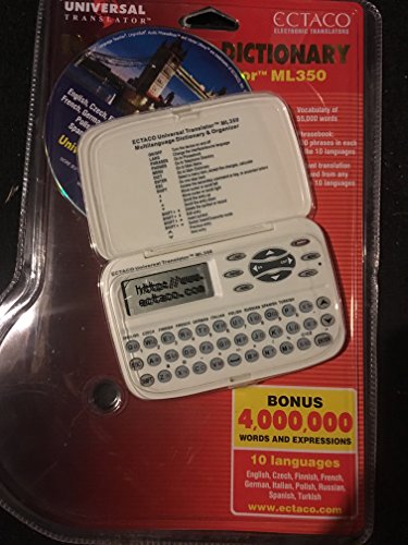 Ectaco ML350 Handheld Electronic Universal Translator Dictionary