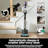 Shark Cordless Vacuum Cleaner with HEPA Filter, PowerDetect Clean & Empty, Powerful Suction, Auto-Empty System, Pet Hair Pickup, Carpets & Hardfloor, Dark Gray, IP3251