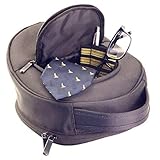 Small HatPak Pilot Uniform Hat/Cap Travel Carrying Case - Airline Pilot, Police Officer, Security Officer. Does NOT fit military size hats. Dimensions L 10.25" W 9.5" H 5.5". Please check size.