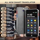 Language Translator Device, VORMOR ChatGpt AI Translator, Two Way Real-Time Voice Spainish English Translation, Support 138 Languages, Offline&Recording&Photo Translation for Travel Business Learning1