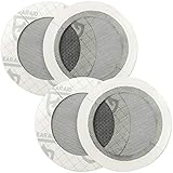 GEAR AID Tenacious Tape Mesh Patches for Repairing Holes in Tents, Bug Screens, Mosquito Netting, No-See-ums and More, 3” Rounds