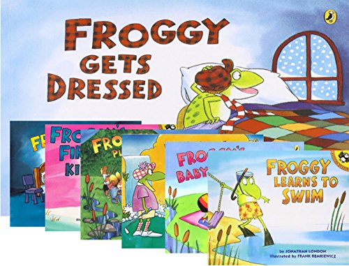 Froggy Mega Pack: Froggy Gets Dressed; Froggy Learns to Swim; Froggy's Baby Sister; Froggy Plays in the Band; Froggy's Day with Dad; Froggy's First Kiss; Froggy Goes to Bed (7 Titles)