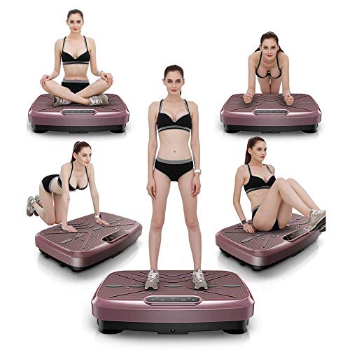 AkosOL Vibration Exercise Machine Weight Loss Body Toning Vibration Power Plate Ultra Thin Thin Weight Loss Body Fat Loss Toning Machine Thin Arms Thin Waist Stomach Swinging Platform Fitness Machine