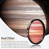 Alstar Deluxe Telescope LRGB 2 Inch Filter Set - Colour Filters for Use with Monochrome CCD Cameras - Give Stunning Astrophotographic Results