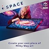 LEGO Art The Milky Way Galaxy Wall Art Décor, Space and Astronomy Gift, Building Set for Adults, Creative Activity for Art and Design Lovers, Home Décor Ideas for Living Room, 31212