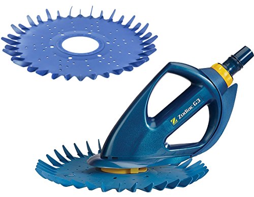 Zodiac Baracuda G3 Kit with Advanced Suction Side Automatic Pool Wall/Floor Cleaner and Additional Finned Disc