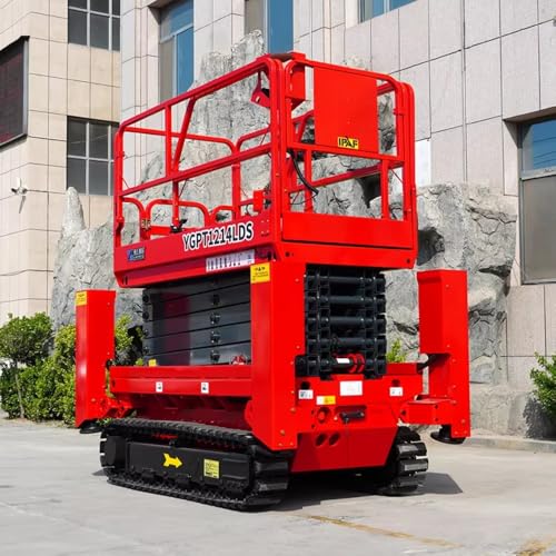 Hydraulic Self-Propelled Scissor Lift 4M/6M/8M Mobile Man Lift Platform for Safe and Efficient Elevated Access