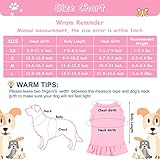 6 Pieces Dog Dresses Dog Shirt Skirt Dog Sleeveless Dress Breathable Pet Shirts with Ruffles Dog Sundress Dog Outfits for Dogs and Cats (Cute Style, M Size)