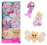 LOL Surprise Tots Just Add Water 3-Pack with 3 Make-Your-Own Fantasy Dolls and 25+ Surprises to UNbox Including Mermaid, Fairy, and Unicorn Dolls and Magical Crafts – Great Gift for Kids Ages 4+