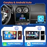 2+64GB Inefala for Nissan Rogue Sport Qashqai 2008-2013(Square Hazard Light Button) Android 13 Car Radio, 9 Inch Touchscreen Stereo Kit with Wireless CarPlay Android Auto WiFi FM/RDS GPS BT SWC