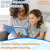 LEARNING DYNAMICS 4 Weeks to Read – Learn How to Read & Write Program Includes 53 Books, Teaching Manual, Activity Workbooks, CD, Flashcards, Manipulatives – Teaches Letters, Phonics & Reading