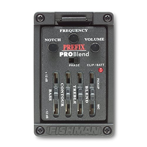 Fishman Prefix Pro Blend Pickup System, Narrow Format