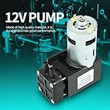 VN-C4 Vacuum Pump,1pc DC12V 42W Mini Small Oi-85KPa Flows 40L/min,High Efficiency, Low Noise, Small Vibration