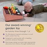 Boppy Learn and Grow Garden Toy for Baby to Toddler, Montessori-Inspired Toy for Playful Early Learning, Fine Motor Skills, Pretend Play, Ages 0-6 Months, 6-12 Months, 12-18 Months