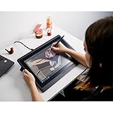 Wacom Cintiq 16 Drawing Tablet with Screen, 15.4" Full HD Display Graphic Arts Tablet Includes Pro Pen 2 w/ Tilt Response, Graphic Design Animation Display Pad for Mac, PC