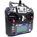 Flysky FS-i6 6CH 2.4GHz Radio System RC Transmitter Controller with FS-iA6 Receiver for RC Helicopter Plane Quadcopter Glide(Model_2)