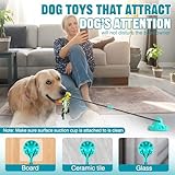 Dog Toys for Aggressive Chewers Interactive Indestructible Puzzle Stimulating Chew Toy Suction Cup Tug of War Enrichment Rope Boredom Busy Self Play Food Teething Puppy Dispensing Squeaky Ball Dogs