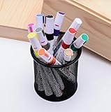 BEMLP Permanent Marker Pen Colorful Waterproof Metal Oilly Fill Paint For School DIY Tyre Tire Tread CD Metal Paint Markers Tire pen 12 Colors for Scuba gear